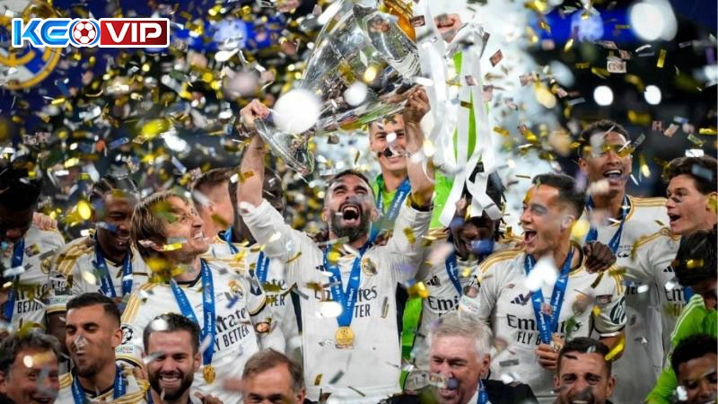 Đội bóng Real Madrid đã có 14 lần vô địch C1